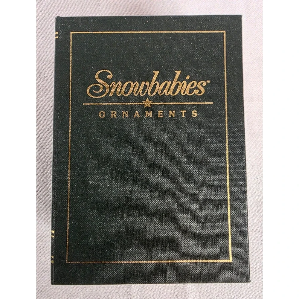 Department 56 Snowbabies Sweet Dreams Ornament Book Box 56.68903 Vintage 2001